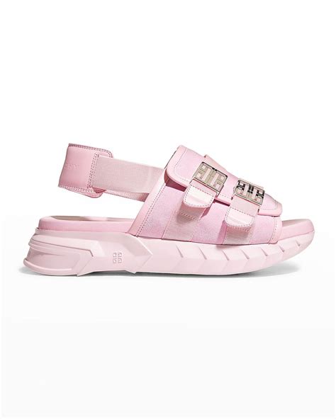 givenchy sandals pink|Givenchy marshmallow sandals.